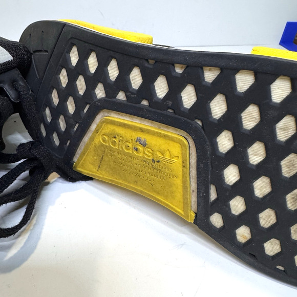 Grade School Youth Sz 5.5 Adidas NMD R_1 "Thunder" EG9730 Used Please Read - Picture 7 of 13